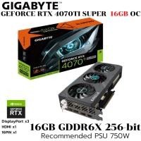 ราคา VGA การ์ดแสดงผล GIGABYTE GEFORCE RTX 4070 TI SUPER EAGLE OC 16G 16GB GDDR6X GV N407TSEAGLE OC 16GD (56855776067)