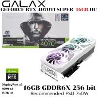 ราคา VGA การ์ดแสดงผล GALAX GEFORCE RTX 4070 TI SUPER SG PLUS WHITE 16GB GDDR6X (55455781611)
