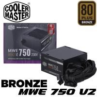 ราคา POWER SUPPLY อุปกรณ์จ่ายไฟ COOLER MASTER MWE 750 WHITE 230V V2 750W 80 PLUS BLACK ATX MPE 7501 ACABW BTH (54602731113)