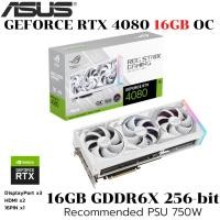 ราคา VGA การ์ดแสดงผล ASUS ROG STRIX GEFORCE RTX 4080 16GB GDDR6X WHITE OC EDITION (47753621592)