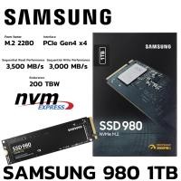 ราคา M 2 1 TB SSD เอสเอสดี SAMSUNG 980 PCIe NVMe M 2 2280 MZ V8V1T0BW (45504906588)