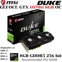 ราคา VGA การ์ดแสดงผล MSI GTX 1070ti 8GB OC DUKE GDDR5 (44202997097)