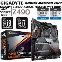 ราคา MAINBOARD เมนบอร์ด 1200 GIGABYTE Z490 AORUS MASTER WIFI DDR4 Support Gen 10 (43722213343)