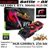 ราคา VGA การ์ดแสดงผล COLORFUL GEFORCE RTX 3060ti Battle AX GDDR6 (43654026962)