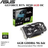 ราคา VGA การ์ดแสดงผล ASUS DUAL GEFORCE RTX 3050 OC EDITION 6GB GDDR6 (28773289172)