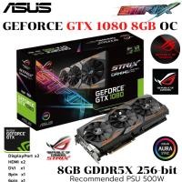 ราคา VGA การ์ดแสดงผล ASUS ROG STRIX GTX1080 A8G GAMING GDDR5X (27359504765)