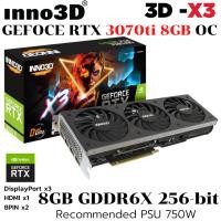 ราคา VGA การ์ดแสดงผล INNO3D GEFORCE RTX 3070ti X3 8GB OC GDDR6X (26436579250)