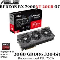 ราคา VGA การ์ดแสดงผล ASUS TUF GAMING RADEON RX 7900 XT OC EDITION 20GB GDDR6 (26092713518)