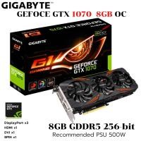 ราคา การ์ดจอ GIGABYTE G1 GAMING GTX 1070 8GB OC GDDR5 (19456870476)
