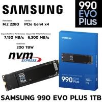 ราคา M 2 1 TB SSD เอสเอสดี SAMSUNG 990 EVO PLUS PCIe 4x4 5x2 NVMe M 2 2280 MZ V9S1T0BW (57752942879)