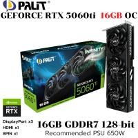 ราคา VGA การ์ดแสดงผล PALIT GEFORCE RTX 5060 TI INFINITY 3 16GB 16GB GDDR7 (56654013857)