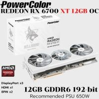 ราคา VGA การ์ดแสดงผล POWER COLOR HELLHOUND SPECTRAL WHITE AMD RADEON RX 6700 XT 12GB GDDR6 (55250900564)
