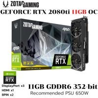 ราคา VGA การ์ดแสดงผล ZOTAC RTX2080TI GAMING AMP EDITION 11GB GDDR6 (53552309437)