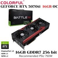 ราคา VGA การ์ดแสดงผล VGA COLORFUL GEFORCE RTX 5070 TI BATTLE AX 16GB GDDR7 (52655957313)