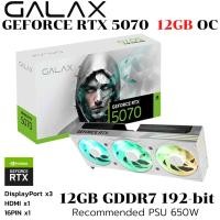 ราคา VGA การ์ดแสดงผล GALAX GEFORCE RTX 5070 EX GAMER 1 CLICK OC WHITE 12GB GDDR7 (49605977032)