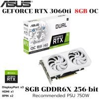 ราคา VGA การ์ดแสดงผล ASUS DUAL GEFORCE RTX 3060 TI WHITE OC EDITION 8GB GDDR6X (46303850813)
