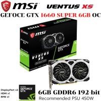 ราคา VGA การ์ดแสดงผล MSI GEFORCE GTX 1660 SUPER 6GB OC VENTUS XS GDDR6 (40855217861)