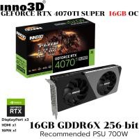 ราคา VGA การ์ดแสดงผล INNO3D GEFORCE RTX 4070 TI SUPER TWIN X2 OC 16GB GDDR6X N407TS2 166XX 186156N (40378554016)