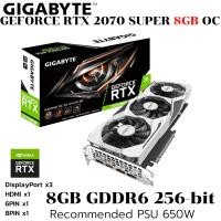 ราคา VGA การ์ดแสดงผล GIGABYTE GEFORCE RTX 2070 SUPER GAMING OC 3X WHITE 8G 8GB GDDR6 GV N207SGAMINGOC WHITE 8GD (29943642185)