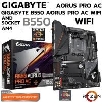 ราคา MAINBOARD เมนบอร์ด AM4 GIGABYTE B550 AORUS PRO AC DDR4 Support 5000 Series (29672557390)