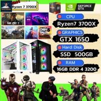 ราคา ชุดคอมประกอบ Ryzen7 3700x 4 4Ghz B450 DDR4 16GB 8X2 3200 M 2 512GB PSU550W (29274922682)