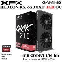 ราคา VGA การ์ดแสดงผล XFX QICK 210 AMD RADEON RX 6500 XT 4GB GDDR6 (29224752262)