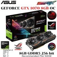 ราคา VGA การ์ดแสดงผล ASUS ROG STRIX GTX 1070 8GB GAMING DDR5 (28859377785)