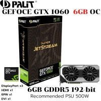 ราคา VGA การ์ดแสดงผล PALIT JetStream GTX 1060 6GB OC (28689511526)