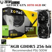 ราคา การ์ดจอ ZOTAC GAMING MINI GTX1070 8GB GDDR5 (28459772272)