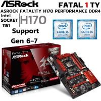ราคา MAINBOARD เมนบอร์ด 1151 ASROCK H170 FATAL1TY PERFORMANCE HYPER DDR4 Support Gen 6 Gen 7 (27136745510)