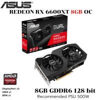 ราคา VGA การ์ดแสดงผล ASUS DUAL RX6600XT O8G 8GB GDDR6 (26907179644)