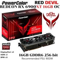ราคา VGA การ์ดแสดงผล POWER COLOR RED DEVIL AMD RADEON RX 6900 XT ULTIMATE 16GB OC GDDR6 (26335359421)