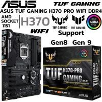 ราคา MAINBOARD เมนบอร์ด 1151 ASUS TUF H370 PRO GAMING WI FI DDR4 Support Gen 8 Gen 9 (26283625399)
