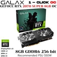 ราคา VGA การ์ดแสดงผล GALAX GEFORCE RTX 2070 SUPER EX 1 CLICK OC 8GB GDDR6 (26128979472)