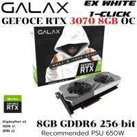 ราคา VGA การ์ดแสดงผล GALAX GEFORCE RTX 3070 EX 8GB GDDR6 WHITE 1 CLICK OC (24892334628)