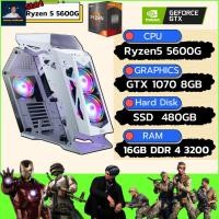 ราคา ชุดคอมประกอบ AMD RYZEN 5 5600G 3 9 GHz B450 DDR4 16GB 8X2 3200 M 2 512GB PSU650W (21657983755)