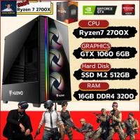 ราคา ชุดคอมประกอบ AMD RYZEN 7 2700X 4 3 GHz B450 DDR4 16GB 8X2 3200 M 2 512GB PSU550W (18530628004)