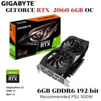 ราคา การ์ดจอ GIGABYTE GEFORCE RTX 2060 6GB OC GDDR6 (12395885547)