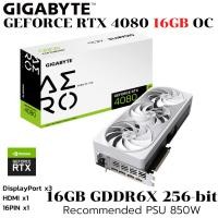 ราคา VGA การ์ดแสดงผล GIGABYTE GEFORCE RTX 4080 16GB AERO OC 16GB GDDR6X GV N4080AERO OC 16GD (51556002292)