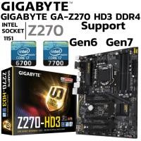 ราคา MAINBOARD เมนบอร์ด 1151 GIGABYTE GA Z270 HD3 DDR4 Support Gen 6 Gen 7 (44472150733)