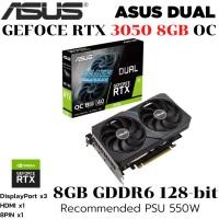 ราคา VGA การ์ดแสดงผล ASUS DUAL RTX 3050 8GB OC GDDR6 (44254600807)