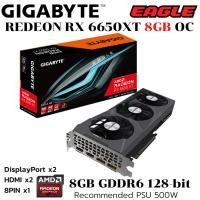 ราคา VGA การ์ดแสดงผล GIGABYTE RADEON RX 6650 XT EAGLE 8GB GDDR6 (42454683506)