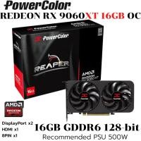 ราคา VGA การ์ดแสดงผล POWERCOLOR REAPER AMD RADEON RX 9060 XT 16GB GDDR6 (40367176603)