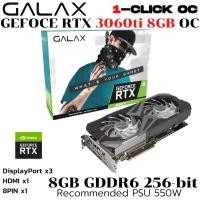 ราคา VGA การ์ดแสดงผล GALAX GEFORCE RTX 3060ti EX 8GB OC GDDR6 1 CLICK OC (29986654800)