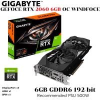 ราคา การ์ดจอ GIGABYTE GEFORCE RTX 2060 WINDFORCE 6GB OC GDDR6 (23707099213)