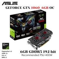 ราคา VGA การ์ดแสดงผล ASUS SRTIX GTX 1060 6GB OC GDDR5 (20852463237)
