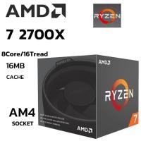 ราคา CPU ซีพียู AMD RYZEN 7 2700X 8Core 16Tread BestClock3 7 GHz Turbo 4 3Ghz (19770486285)