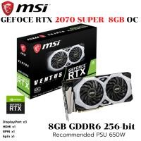 ราคา VGA การ์ดแสดงผล MSI VENTUS RTX 2070 Super 8GB OC GDDR6 (19571427413)