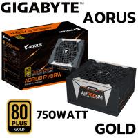 ราคา POWER SUPPLY อุปกรณ์จ่ายไฟ GIGABYTE AORUS P750W 80 GOLD MODULAR ประกันไทย Svoa (20389011614)