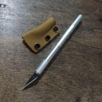 ราคา MC2THAILAND KNIVES มีดเดินป่า มีดใบตาย มีดไทย CKS02 Craft Knife Leather Plate Alloy Box mc2knives Tec40store (43252142532)